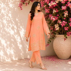 Embroidered co-ord set