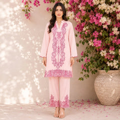 Embroidered co-ord set